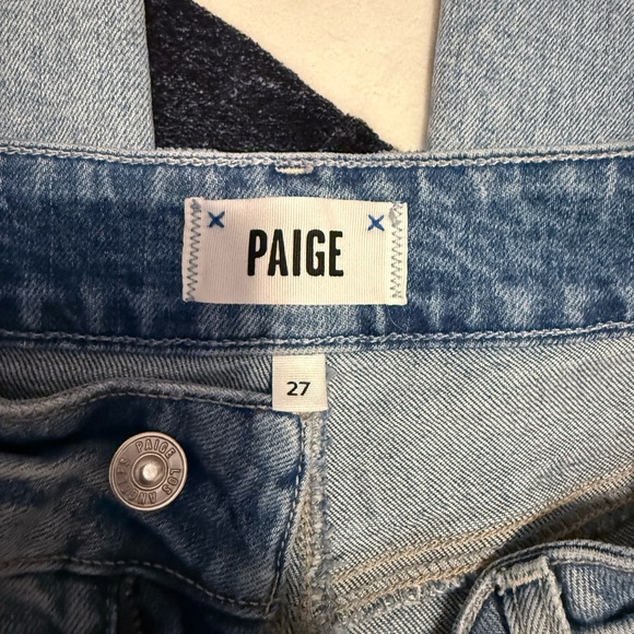 PAIGE Women's Denim Straight Leg Jeans SASHA - Picture 2 of 7